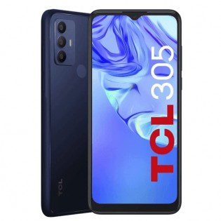 TCL 305 in Space Gray and Atlantic Blue