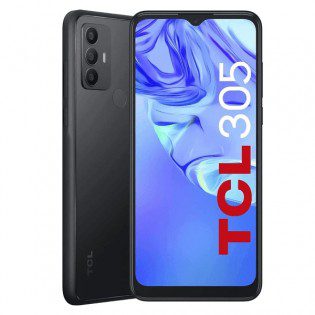 TCL 305 in Space Gray and Atlantic Blue