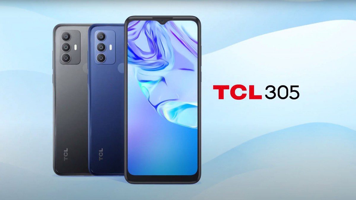 TCL 305 unveiled with Helio A22 and 5,000 mAh battery