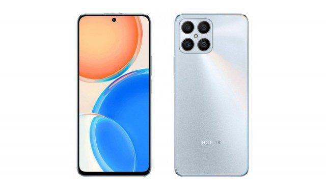 Honor X8 in Titanium Silver