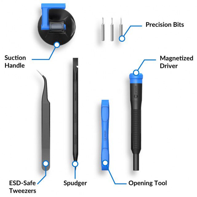 iFixit sells spudgers, screw drivers and anything else you might need to open up a phone