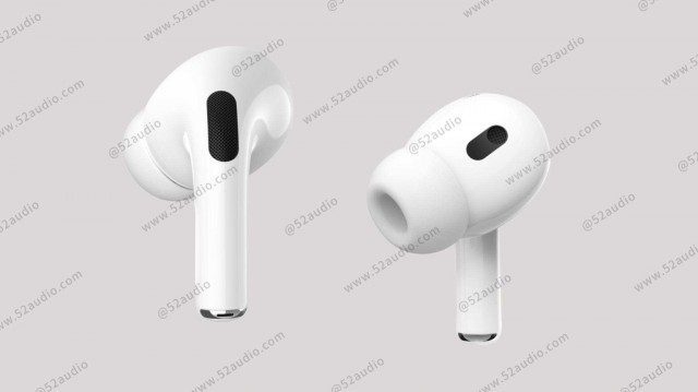 AirPods Pro 2 render (52audio.com)