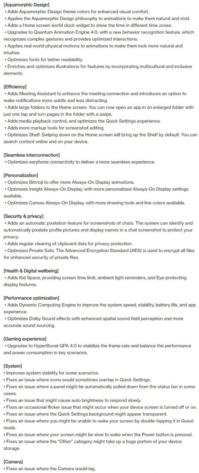 Android 13-based OxygenOS 13 Open Beta 2's changelog