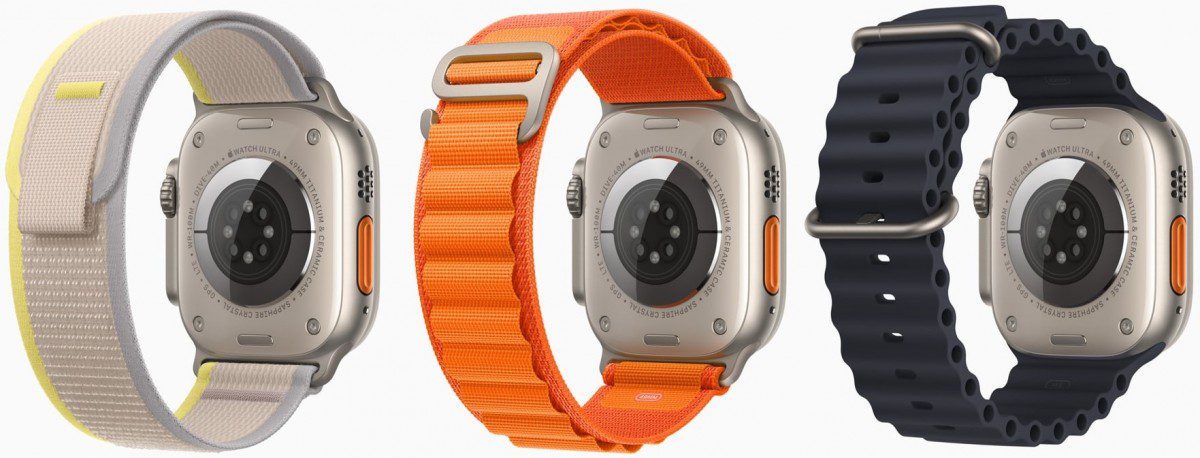 Apple Watch Ultra's Trail Loop, Alpine Loop, and Ocean Band straps