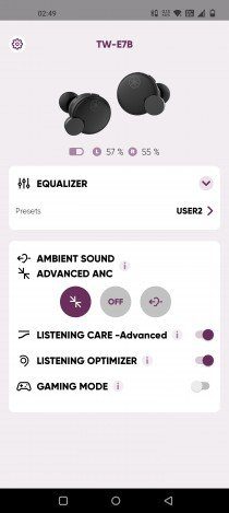 Yamaha Headphone Control app