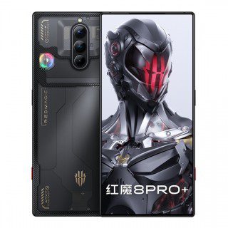 ZTE nubia Red Magic 8 Pro and Pro+ with Black and Transparent panels
