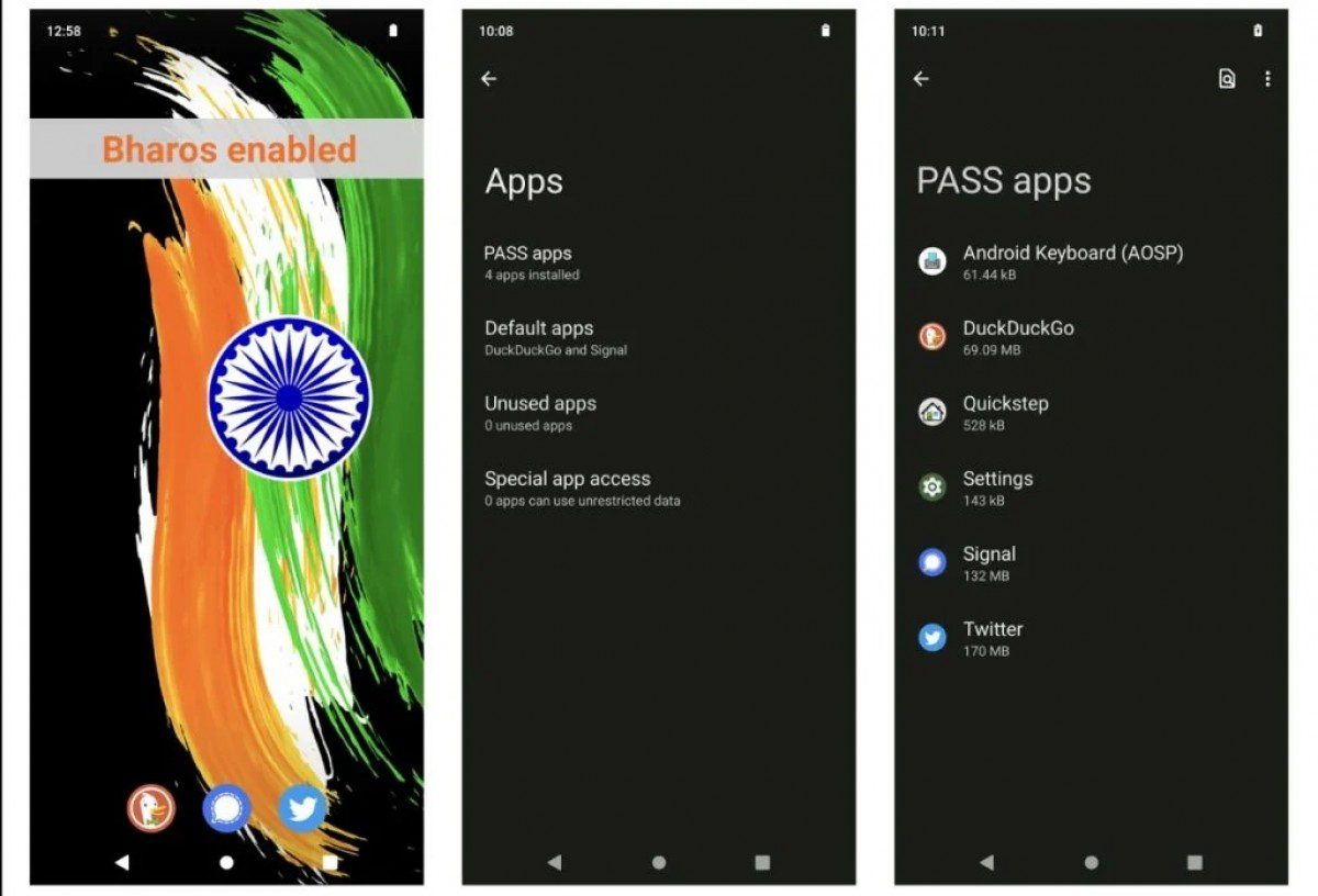 BharOS is a new Android fork with a focus on security