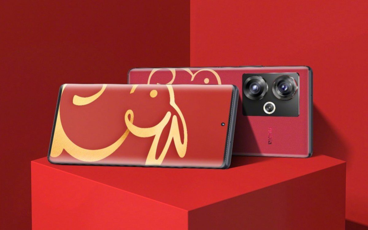 nubia paints Z50 in Red to celebrate the Year of the Rabbit